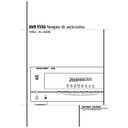 avr 1550 (serv.man10) user guide / operation manual