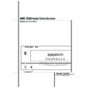 avr 1550 (serv.man12) user guide / operation manual