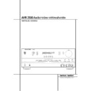 avr 2500 (serv.man6) user guide / operation manual
