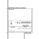 avr 330 (serv.man5) user guide / operation manual