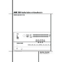 avr 330 user guide / operation manual