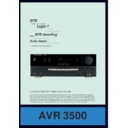 avr 3500 (serv.man11) info sheet