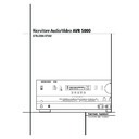 avr 5000 (serv.man7) user guide / operation manual