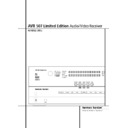 avr 507 (serv.man11) user guide / operation manual