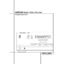avr 5500 (serv.man7) user guide / operation manual