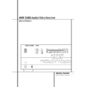 avr 5500 (serv.man8) user guide / operation manual