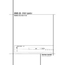 dvd 25 (serv.man15) user guide / operation manual