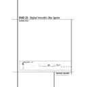 dvd 25 (serv.man17) user guide / operation manual