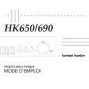 Harman Kardon HK 650 (serv.man6) User Guide / Operation Manual