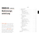 esc 550 source (serv.man10) user guide / operation manual