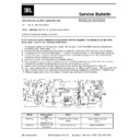 JBL HARMONY (serv.man5) Technical Bulletin