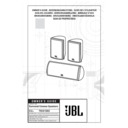 JBL SCS 138 TRIO User Guide / Operation Manual