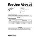Panasonic RQ-SX67V Service Manual Supplement