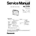 Panasonic RQ-V206P, RQ-V206PC Service Manual