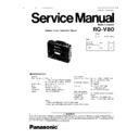 Panasonic RQ-V80 Service Manual