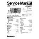 sa-ak20p, sa-ak20pc service manual