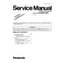 Panasonic KX-MB763RU (serv.man3) Service Manual Supplement
