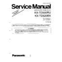 kx-td500ru, kx-td520bx, kx-td50101x, kx-td50102x service manual simplified