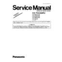 Panasonic KX-TEA308RU, KX-TE82460X, KX-TE82492X, KX-TE82493X, KX-A227X (serv.man3) Service Manual Supplement