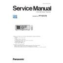 pt-rz570 (serv.man2) service manual