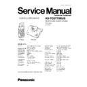 Panasonic KX-TCD775RUS Service Manual