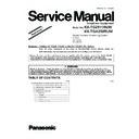 Panasonic KX-TG2511RUW, KX-TGA250RUW Service Manual Supplement
