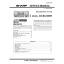 Sharp CD-BA1300 (serv.man11) Service Manual