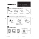 Sharp CD-BA1300 (serv.man2) User Guide / Operation Manual