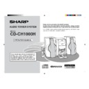 Sharp CD-CH1000 User Guide / Operation Manual