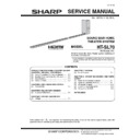 Sharp HT-SL70 (serv.man3) Service Manual