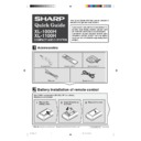 Sharp XL-1000 (serv.man2) User Guide / Operation Manual