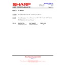 Sharp XL-HF401PH (serv.man7) Technical Bulletin