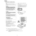 Sharp DV-NC55 (serv.man3) Service Manual