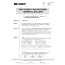 Sharp ER-A470 (serv.man8) Technical Bulletin