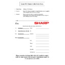 Sharp GENERAL (serv.man50) Technical Bulletin