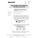 Sharp GENERAL (serv.man54) Technical Bulletin