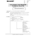 Sharp GENERAL (serv.man59) Technical Bulletin