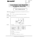 Sharp GENERAL (serv.man65) Technical Bulletin