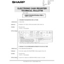 Sharp GENERAL (serv.man66) Technical Bulletin