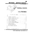 Sharp UP-600, UP-700 (serv.man11) Service Manual