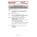 Sharp XE-A102 (serv.man6) Technical Bulletin