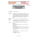 Sharp XE-A203 (serv.man13) Technical Bulletin