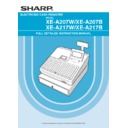 Sharp XE-A207 (serv.man6) User Guide / Operation Manual