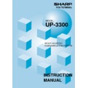 Sharp UP-3300 (serv.man20) User Guide / Operation Manual