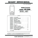 Sharp UP-X200 (serv.man10) Parts Guide