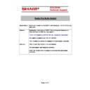Sharp VENTA PRO (serv.man27) Technical Bulletin