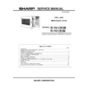 Sharp R-761M (serv.man2) Service Manual