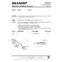 Sharp R-7A63M (serv.man6) Technical Bulletin