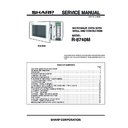Sharp R-8740 (serv.man17) Service Manual