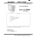 Sharp LL-T2000A (serv.man10) Parts Guide